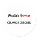 Worlds Hottest Ceramics Designer stickers