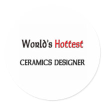 Worlds Hottest Ceramics Designer stickers