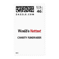 Worlds Hottest Charity Fundraiser postage