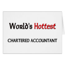 Worlds Hottest Chartered Accountant cards by tshirtshirts Worlds Hottest Chartered Accountant cards