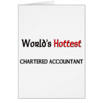 Worlds Hottest Chartered Accountant cards by tshirtshirts Worlds Hottest Chartered Accountant cards