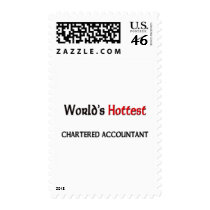 Worlds Hottest Chartered Accountant postage