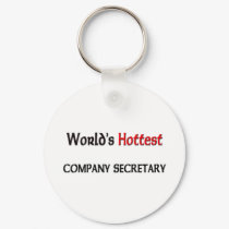 Worlds Hottest Company Secretary keychains