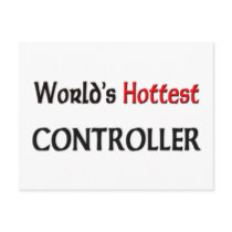 Worlds Hottest Controller postcards by tshirtshirts Worlds Hottest Controller postcards