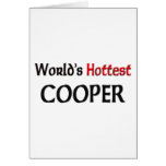 Worlds Hottest Cooper cards