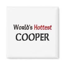 Worlds Hottest Cooper magnets by tshirtshirts Worlds Hottest Cooper magnets