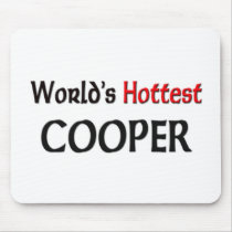 Worlds Hottest Cooper mousepads by tshirtshirts Worlds Hottest Cooper mousepads