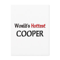 Worlds Hottest Cooper postcards by tshirtshirts Worlds Hottest Cooper postcards