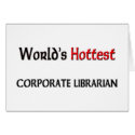 Worlds Hottest Corporate Librarian cards