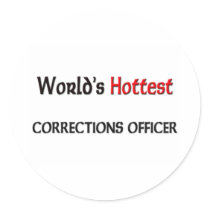 Worlds Hottest Corrections Officer stickers