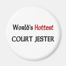 Worlds Hottest Court Jester Fridge Magnets