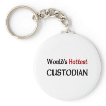 Worlds Hottest Custodian Keychain