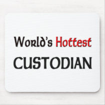 Worlds Hottest Custodian Mouse Mat