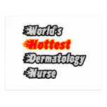 World's Hottest Dermatology Nurse Post Card