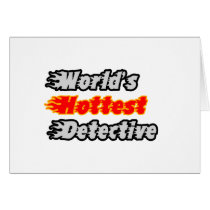World's Hottest Detective Card