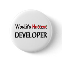 Worlds Hottest Developer buttons by tshirtshirts Worlds Hottest Developer buttons