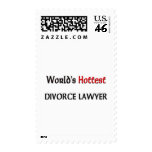 Worlds Hottest Divorce Lawyer postage