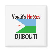 World's Hottest Djibouti magnets by flagshirt World's Hottest Djibouti magnets