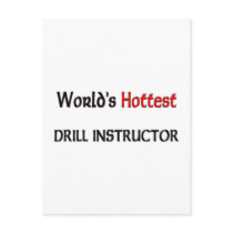 Worlds Hottest Drill Instructor postcards