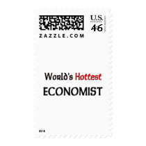 Worlds Hottest Economist postage by tshirtshirts Worlds Hottest Economist postage