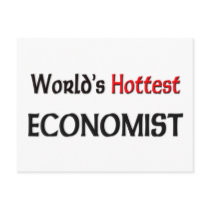 Worlds Hottest Economist Post Card