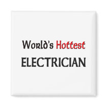 Worlds Hottest Electrician magnets