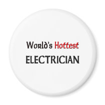 Worlds Hottest Electrician magnets