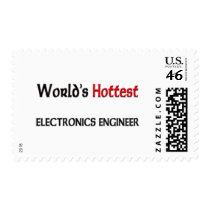 Worlds Hottest Electronics Engineer postage