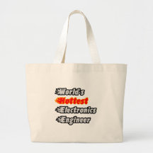 World's Hottest Electronics Engineer Tote Bags