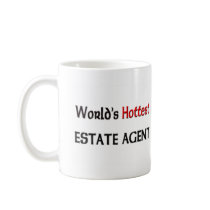 Worlds Hottest Estate Agent mugs by tshirtshirts Worlds Hottest Estate Agent mugs