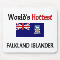 World's Hottest Falkland Islander mousepads by flagshirt World's Hottest Falkland Islander mousepads