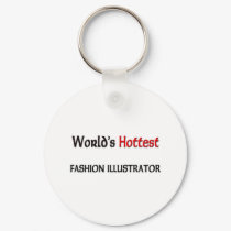 Worlds Hottest Fashion Illustrator keychains