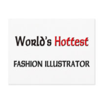 Worlds Hottest Fashion Illustrator postcards