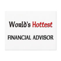 Worlds Hottest Financial Advisor postcards