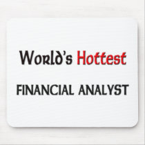 Worlds Hottest Financial Analyst Mouse Mat