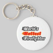 World's Hottest Firefighter Keychain