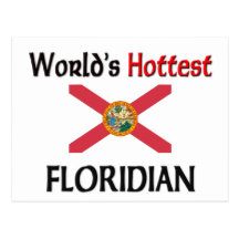 World's Hottest Floridian Post Card