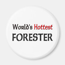 Worlds Hottest Forester Magnets