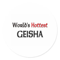Worlds Hottest Geisha stickers