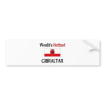 World's Hottest Gibraltar bumper stickers