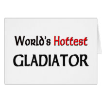 Worlds Hottest Gladiator cards by tshirtshirts Worlds Hottest Gladiator cards