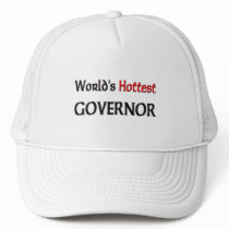 Worlds Hottest Governor hats