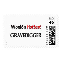 Worlds Hottest Gravedigger postage