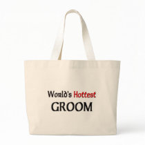 Worlds Hottest Groom Canvas Bags