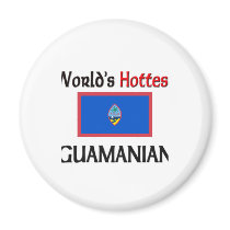 World's Hottest Guamanian Refrigerator Magnets
