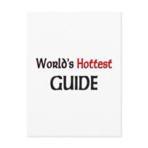Worlds Hottest Guide postcards by tshirtshirts Worlds Hottest Guide postcards