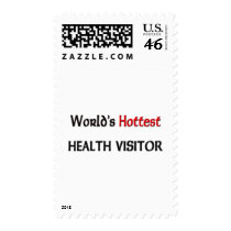 Worlds Hottest Health Visitor postage by tshirtshirts Worlds Hottest Health Visitor postage