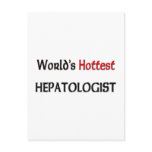 Worlds Hottest Hepatologist Postcard