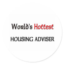Worlds Hottest Housing Adviser stickers