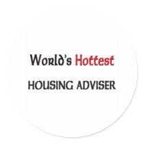 Worlds Hottest Housing Adviser stickers
